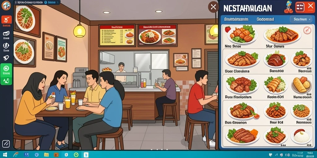 Tampilan antarmuka yang menarik dan mudah dinavigasi.