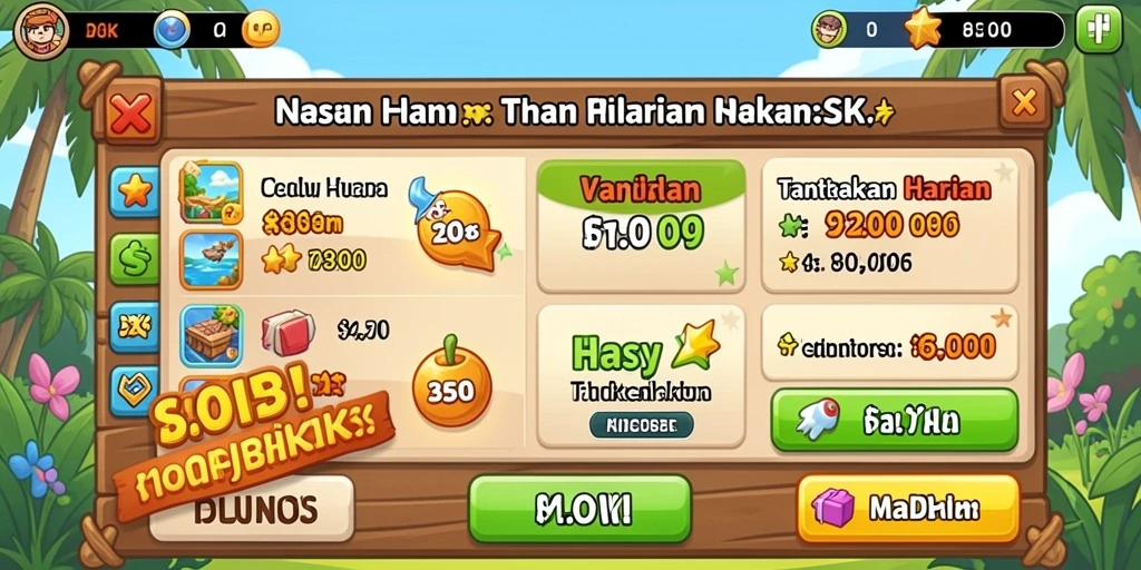 Tampilan antarmuka aplikasi yang sederhana dan menarik.