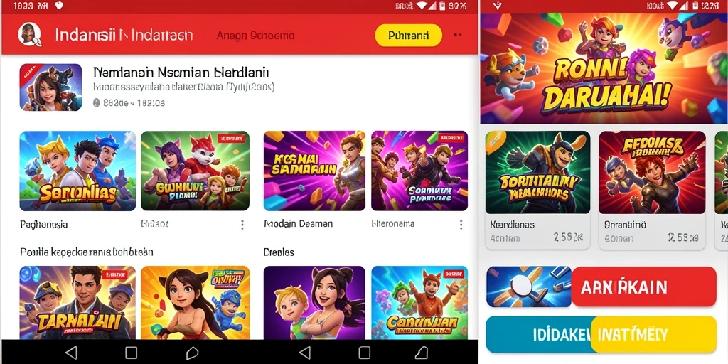 Tampilan grafis yang mengesankan dan penuh warna.