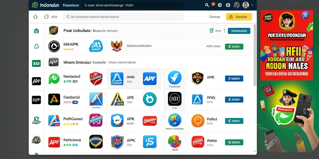 Tampilan antarmuka yang menarik dan mudah digunakan.
