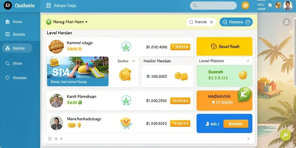 Tampilan antarmuka yang user-friendly.
