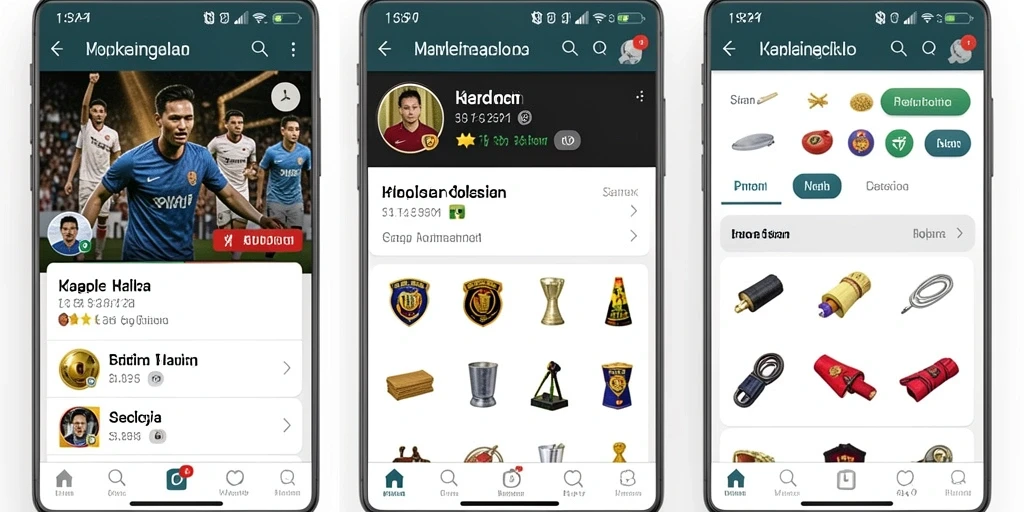Tampilan awal yang menarik dan user-friendly.